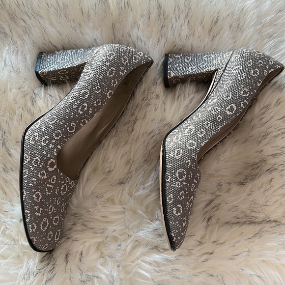 Taupe High Heel Pumps - Picture 3 of 12